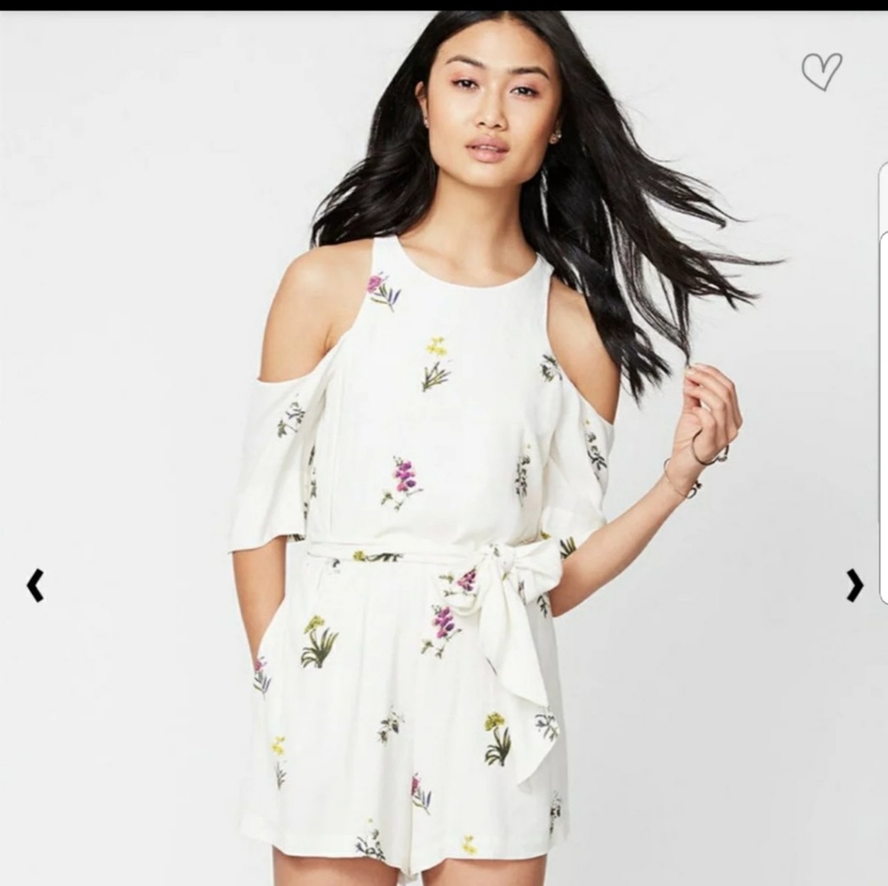 Rachel Roy Cold Shoulder Romper NWT